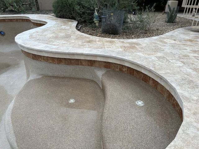 Updated Pool and Stairs