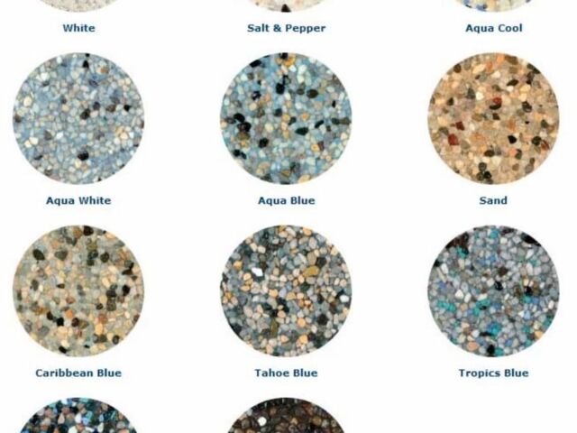 Pool Floor Color Chart Pool Floor Color Chart